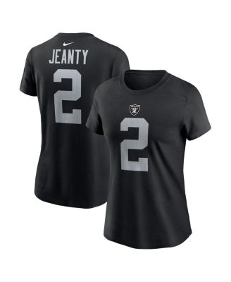 Nike - Women's Ashton Jeanty Black Las Vegas Raiders 2025 NFL Draft First Round Pick Name Number T-Shirt