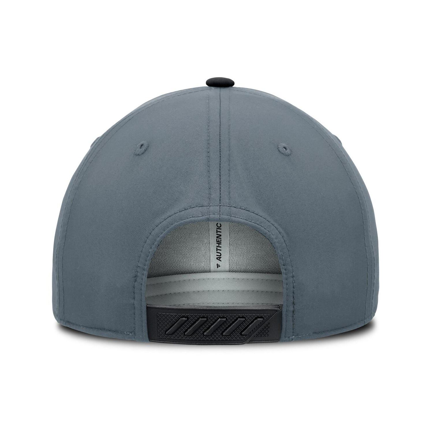 Men's Black/Charcoal Utah Mammoth Primary Logo Adjustable Hat