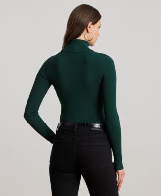 Ribbed Turtleneck Sweater