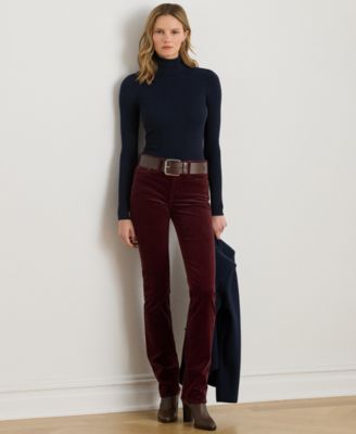 Ribbed Turtleneck Sweater