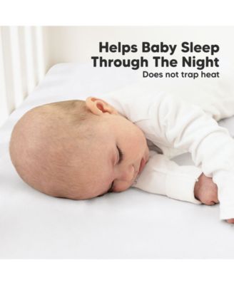 2pk Soothe Fitted Crib Sheets Neutral, Baby Crib Sheets, Fits Standard Nursery Baby Mattress