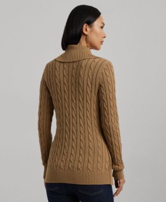 Women's Buckled Cotton Sweater