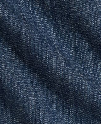 Baby Girls Denim Peplum Shirt & Leggings Set