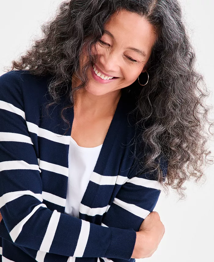 Women's Open-Front Cardigan - thumbnail 5