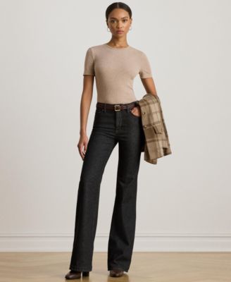 Women's Stretch Cotton Crewneck Tee