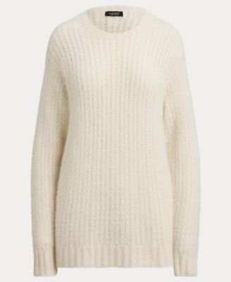 Women's Herringbone Oversize Sweater