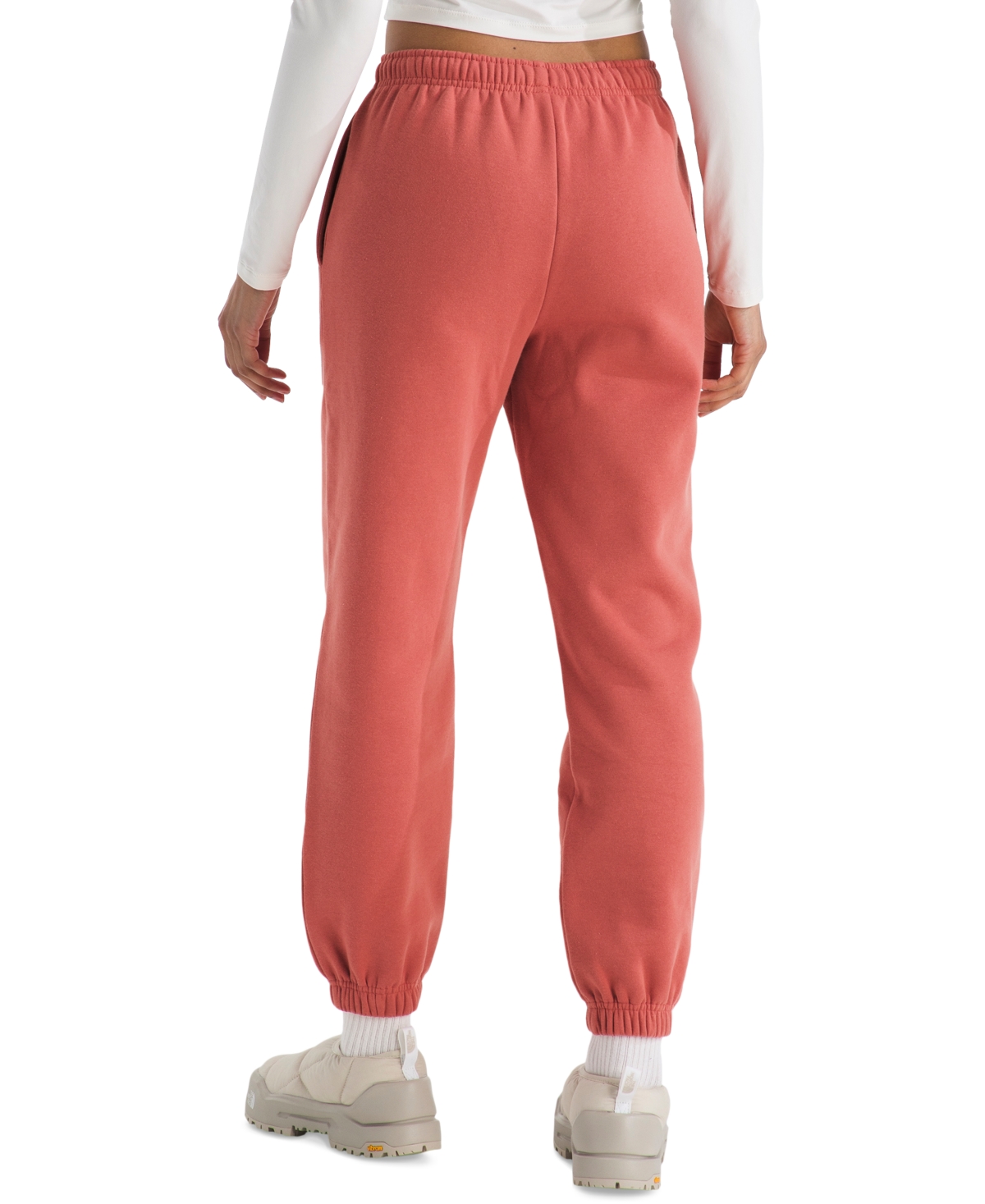 The North Face Women's Evolution Logo Jogger Pants In Red