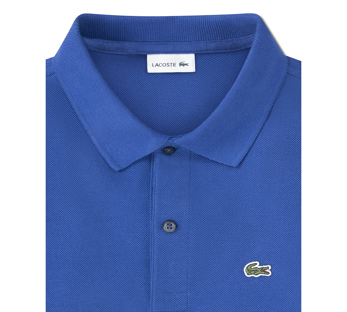 Lacoste Boys' Petit Pique Polo - Big Kid In Blue
