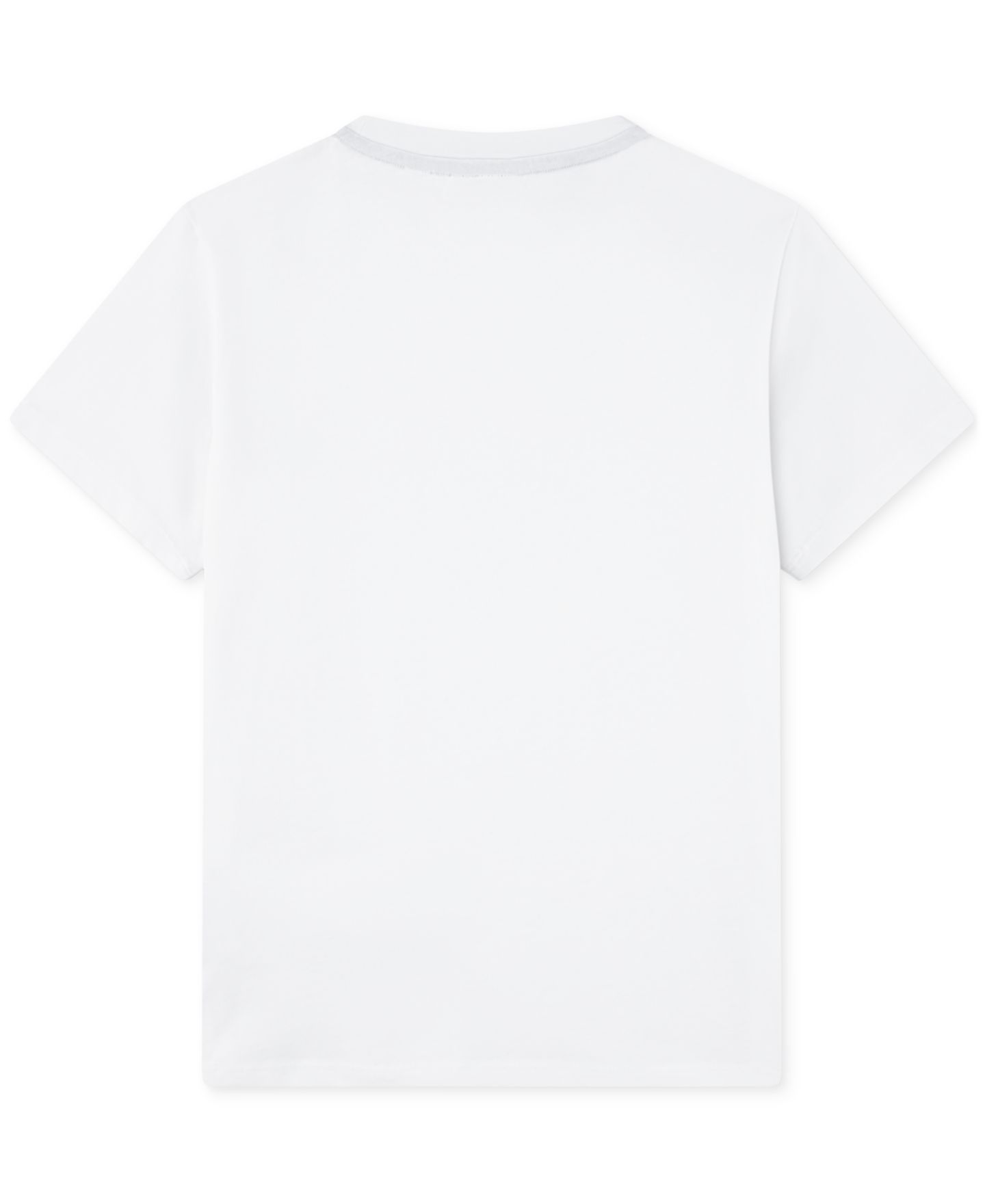 Футболка Lacoste Short-Sleeve Cotton Core для мальчиков, цвет: Blanc — фото 2