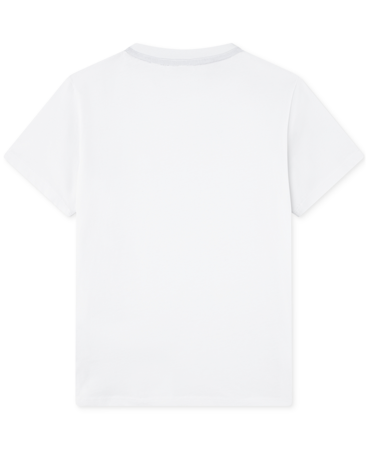 Lacoste White T-shirt For Kids With Crocodile In White