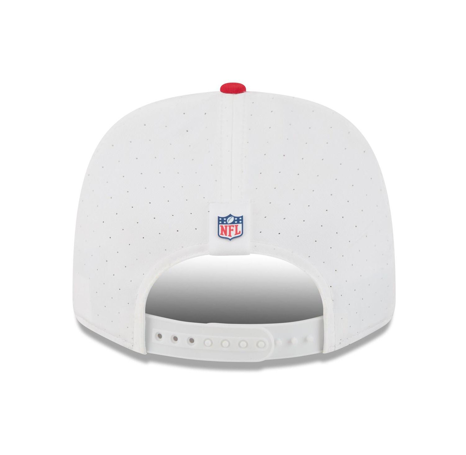 Men's White/Red Kansas City Chiefs 2025 NFL Training Camp 9SEVENTY Adjustable Hat