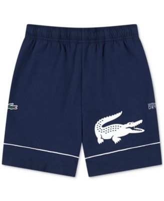 Lacoste - Big Boys UltraDRY Big Croc Woven Shorts