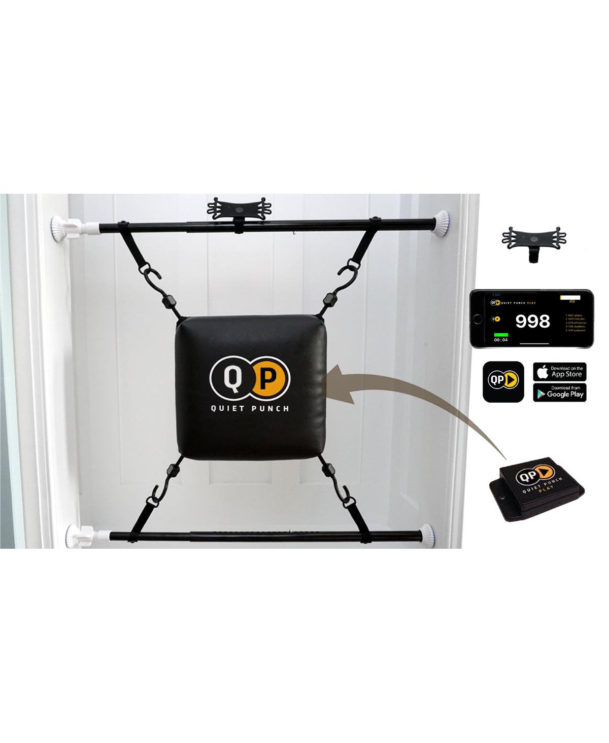 - Doorway Punching Bag - No Punch Tracker - Black