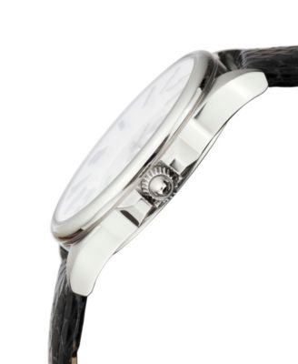Women's Silver Stainless Steel Bracelet Watch, 34mm