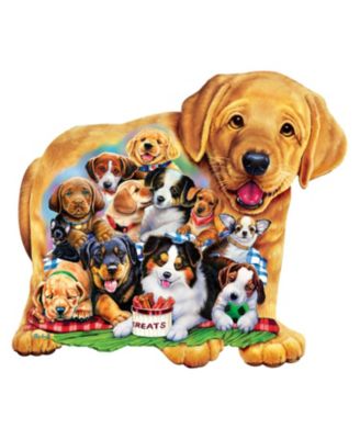 Shapes - Puppy Palooza 500 Piece Jigsaw Puzzle