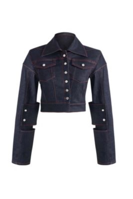 Women's Cross Denim Jacket
