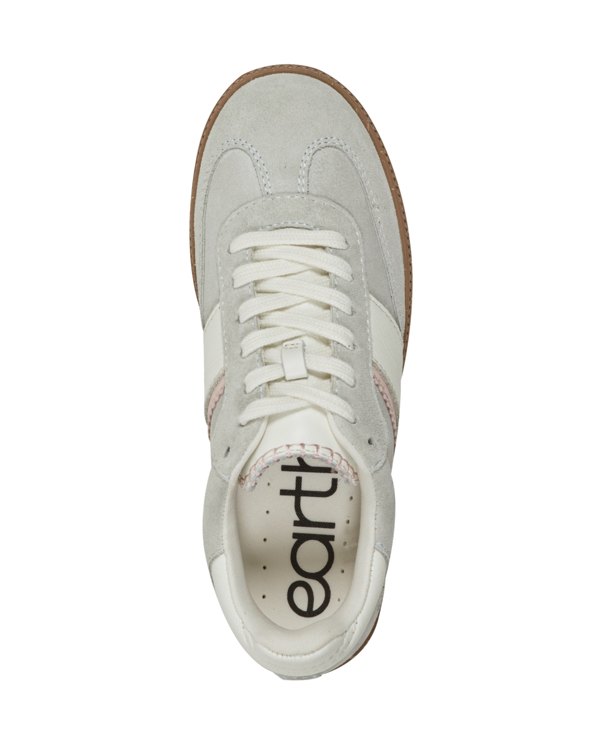 Earth Women's Penny Stripe Lace-up Sneakers In Gray