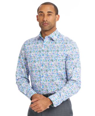 Men's Botanical Floral Dress Shirt