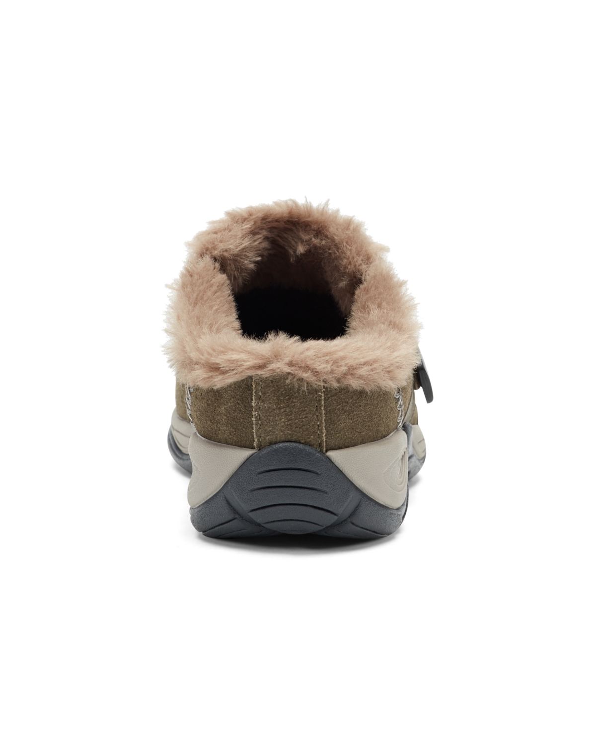 Easy Spirit Elinn Faux Shearling Mule In Green