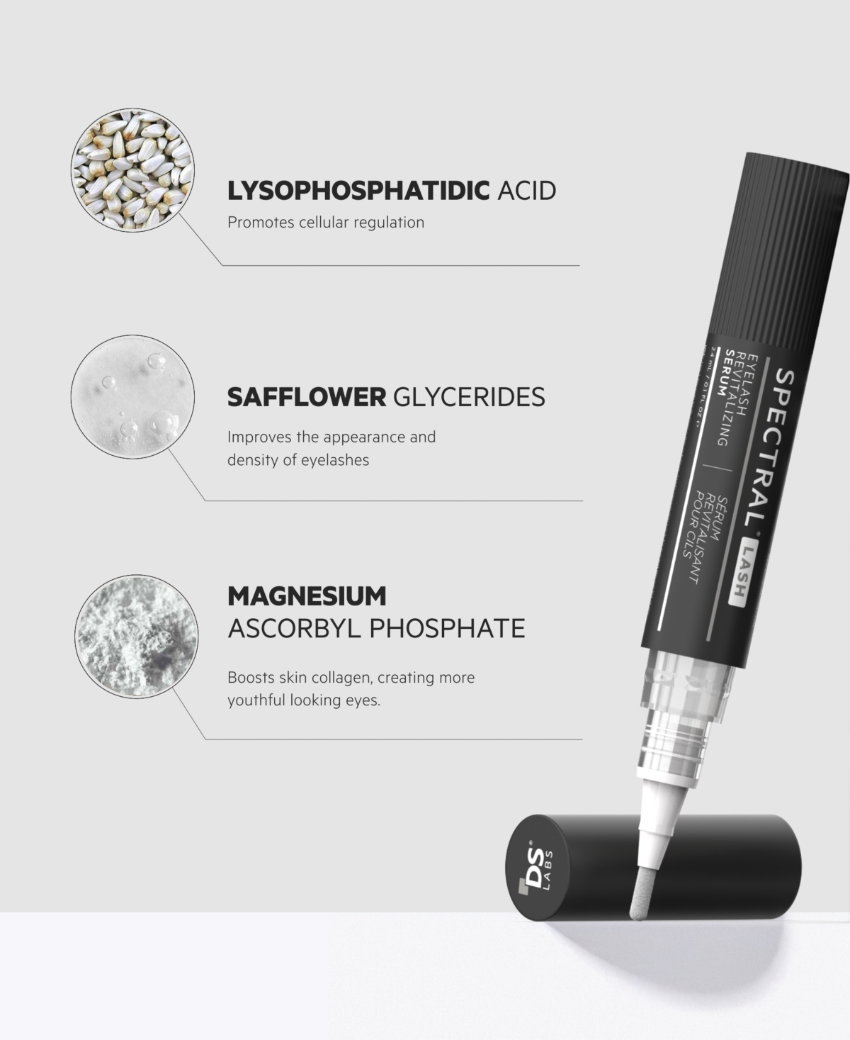 Ds Laboratories Spectral.lash Eyelash Revitalizing Serum In Transparent