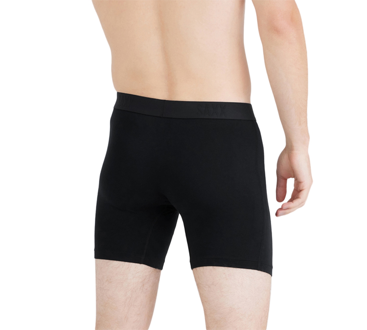 Saxx Men's Vibe Xtra Soft Comfort 2-pk Boxer Briefs In Black