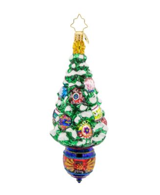 Vintage Holiday Spruce Ornament