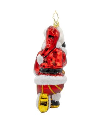 Santas Pawsome Playtime Ornament