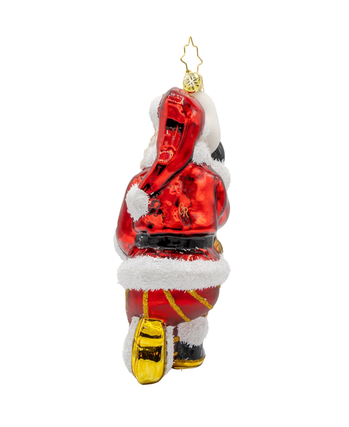Christopher Radko Santas Pawsome Playtime Ornament In Red