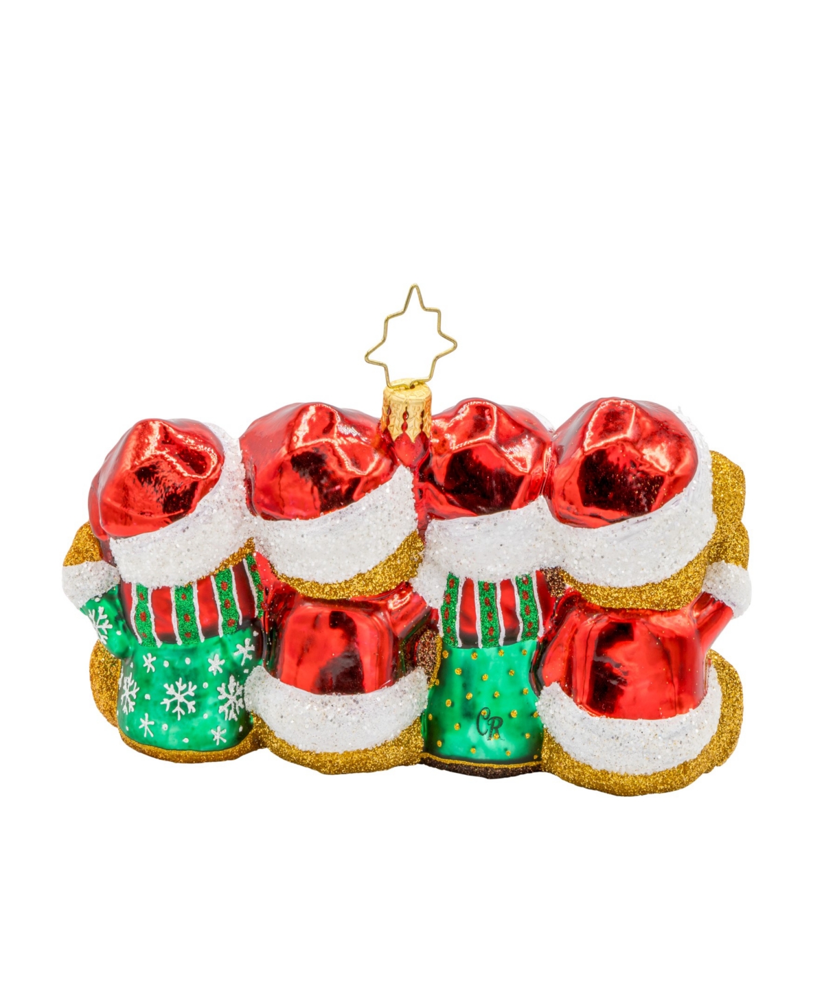 Christopher Radko Teddy Train Treasures Ornament In Multi