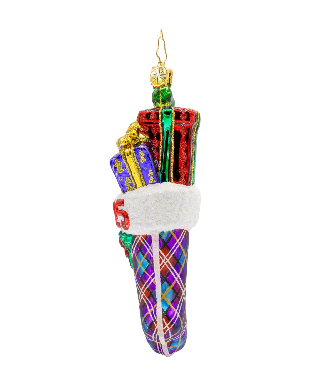 Christopher Radko 2025 Stacked Holiday Joy Ornament In Multi