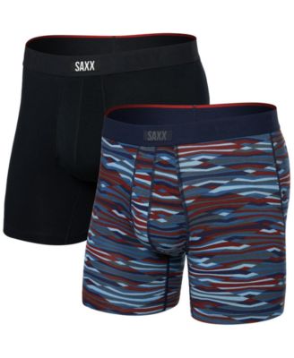 Men's Vibe Xtra Soft Comfort 2-Pk Boxer Briefs 