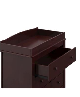 Noah 3 Drawer Chest with Changing Topper (Espresso)