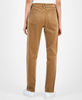 Women's Mid-Rise Corduroy Pants 