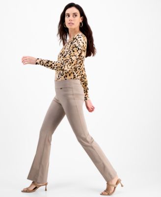 Petite Mid-Rise Bootcut Pants, Petite & Petite Short