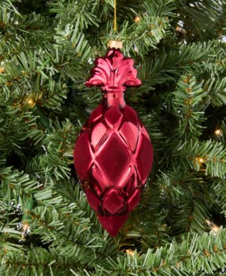 Berry Tones Red Bauble Ornament, Macy's Exclusive
