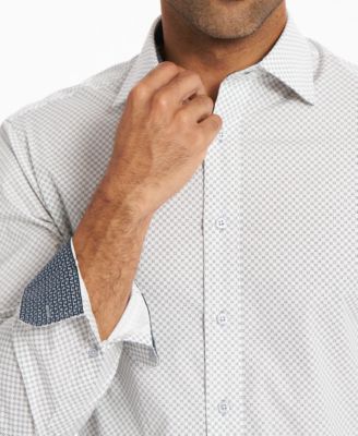 Men's Four-Leaf Clover Dress Shirt