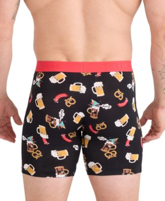 Men's Vibe Xtra Slim-Fit Printed Boxer Briefs