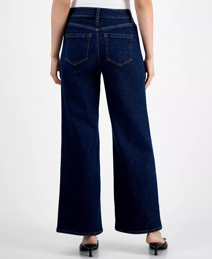 Petite High-Rise Wide-Leg Jeans - thumbnail 2