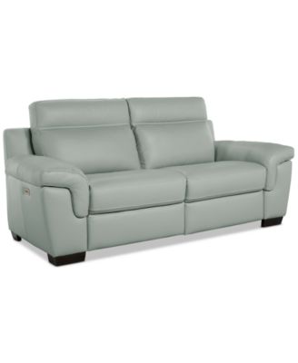 Julius II 2-Pc. Leather Sofa with 2 Power Recliners, Exclusively at Macy's