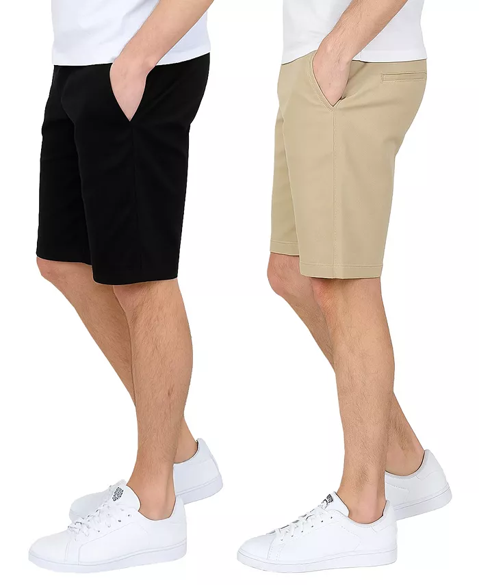 Men's 2-Pack Flex Stretch Chino Shorts - thumbnail 9