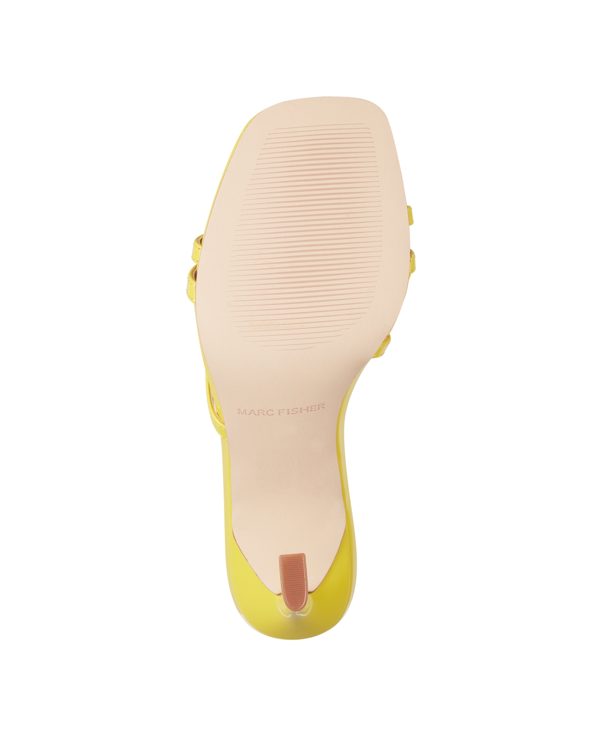 Marc Fisher Women's Nalina Strappy Slip-on Sandals In Yellow