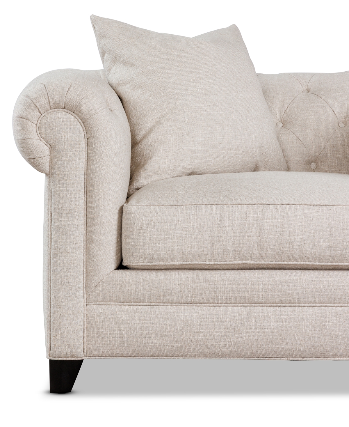 Jonathan Louis Kallison Fabric Arm Chair, Exclusively At Macy's In Sand