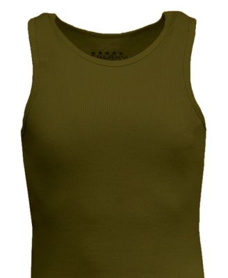 Men's 2-Pack Heavyweight Ribbed Tank Top