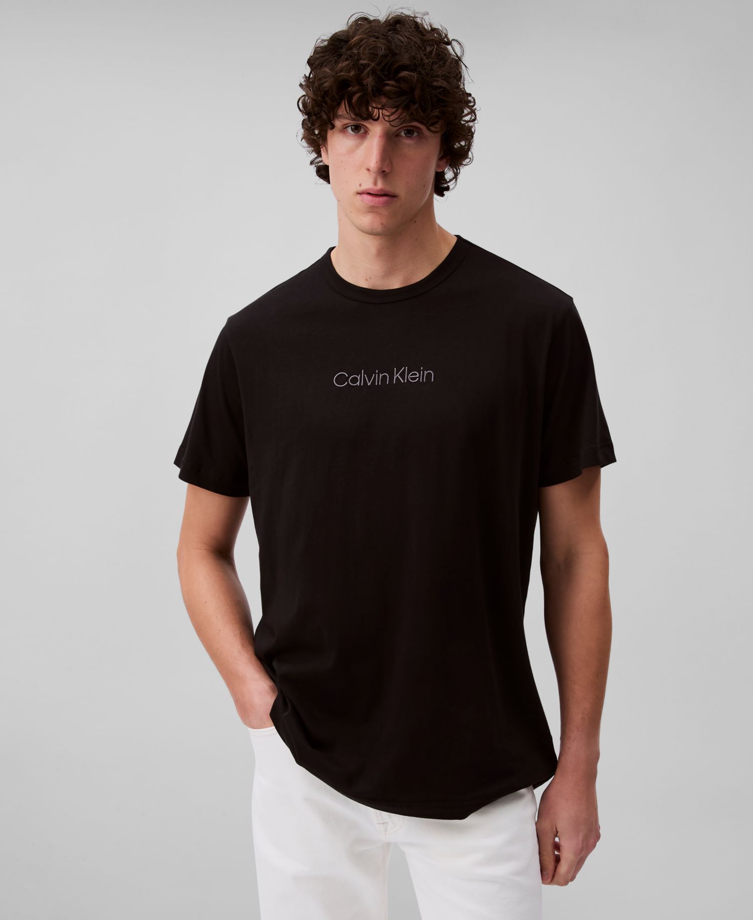 Men's Modern Cotton Crewneck Pajama T-Shirt