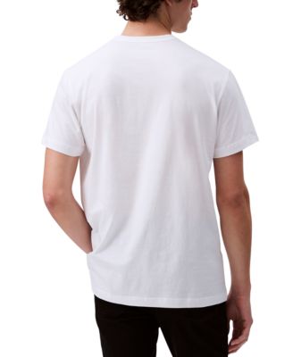 Men's Modern Cotton Crewneck Pajama T-Shirt