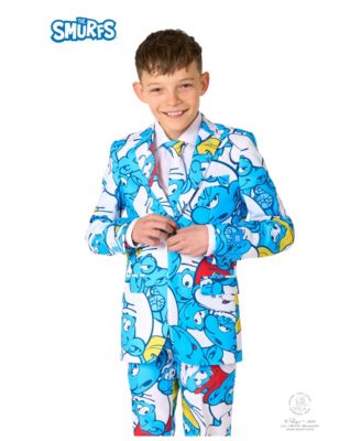 Big Boys Smurfs Suit