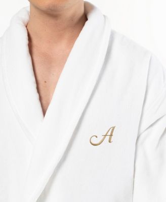Turkish Personalized Unisex Anovia Velour Cotton Bathrobe