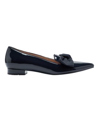 Women's Auggie Bow Pointed Toe Tailored Loafers
