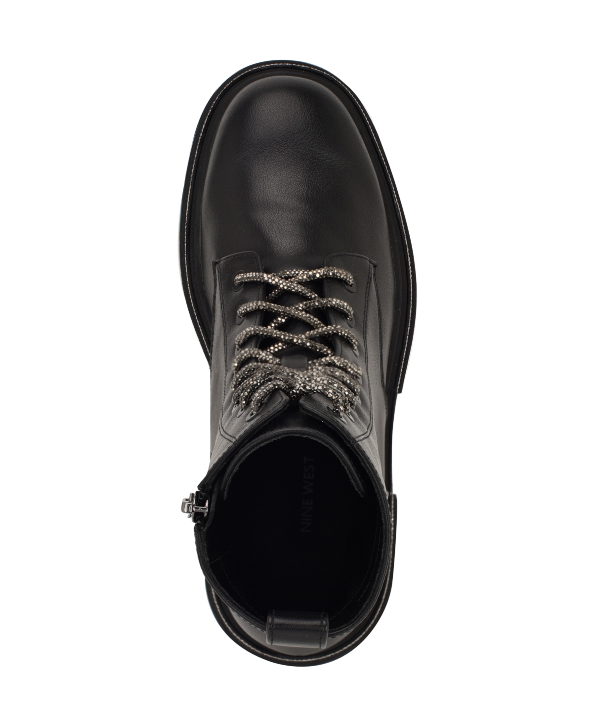 Nine West Jarret Lug Sole Boot In Black