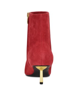 Women's Hamesa Pointy Toe Kitten Heel Booties